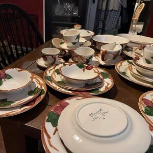 Franciscan Apple Pattern Dinnerware Collection